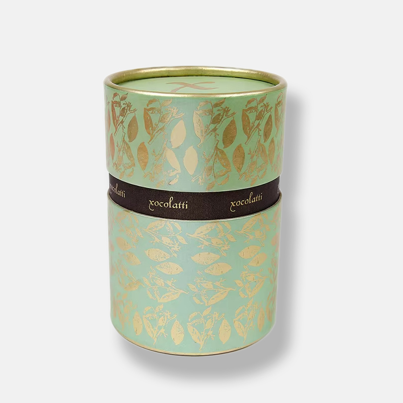 Customized Green Luxury Round Paper Tube Manufacturer