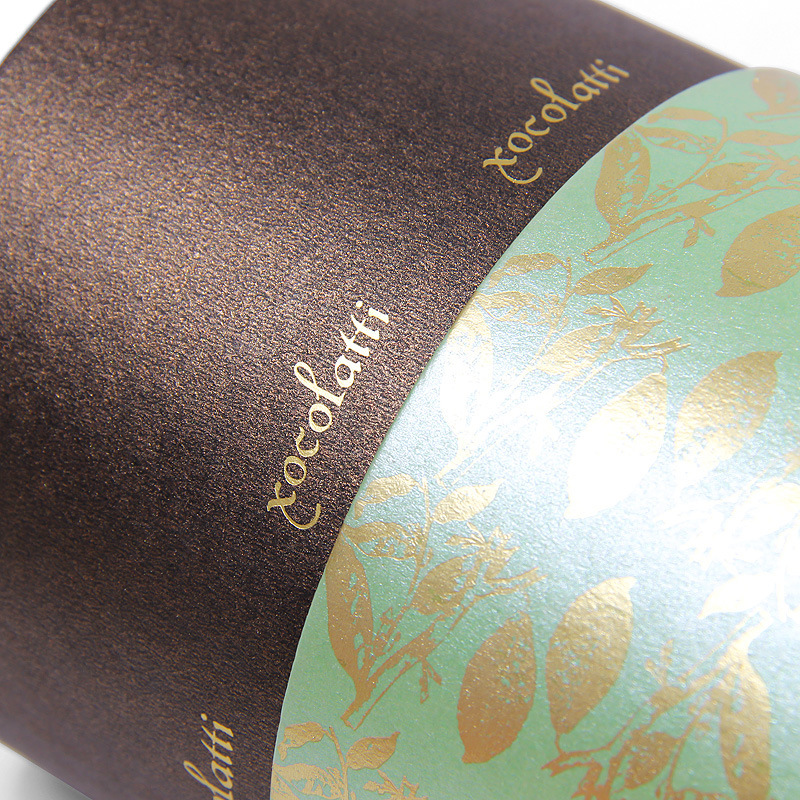 Customized Green Luxury Round Paper Tube Manufacturer