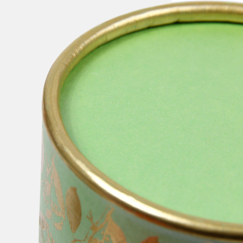 Customized Green Luxury Round Paper Tube Manufacturer