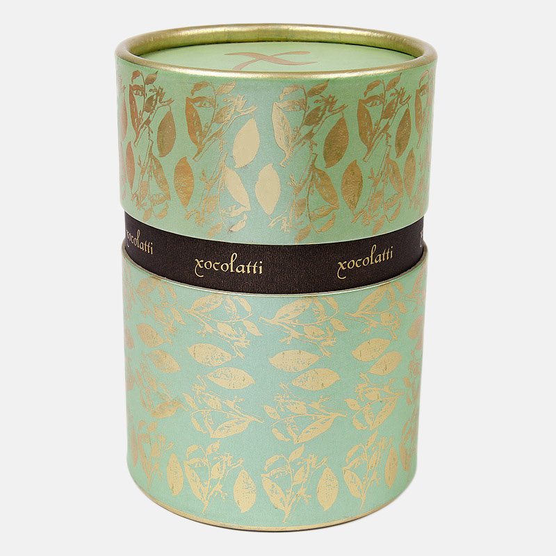 Customized Green Luxury Round Paper Tube Manufacturer