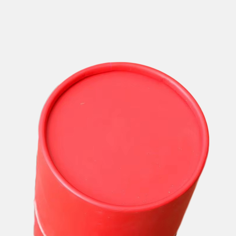 Customized Red Classic Paper Tube Packaging Manufacturer