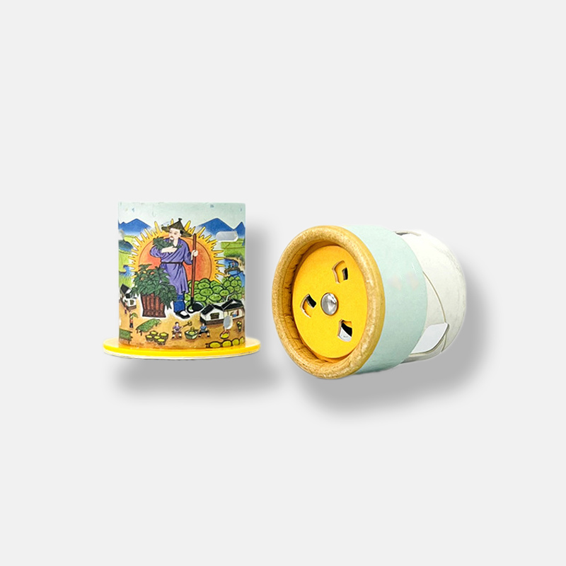 Customized Rotating Paper Tube Packaging with Sieve Holes