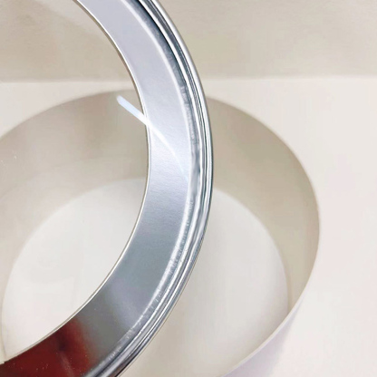 Customized Silver Card Window Cake Paper Tube Packaging Manufacturer