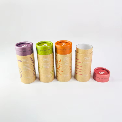 Deodorant Push Up Lip Balm Paper Tube Manufacturer