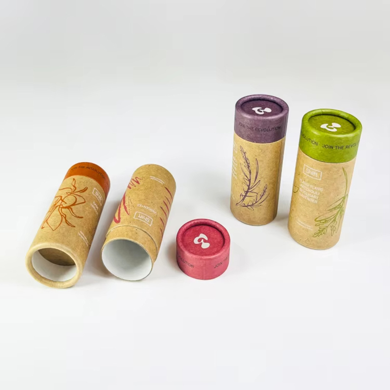 Deodorant Push Up Lip Balm Paper Tube Manufacturer