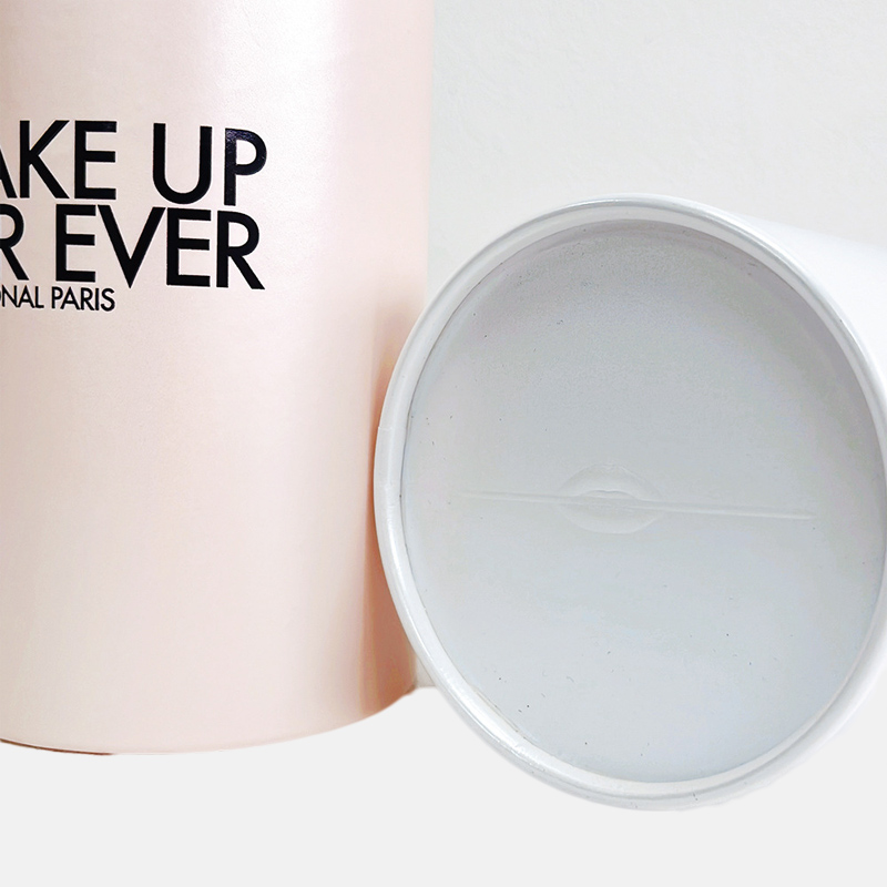 Embossed Cosmetic Paper Tube Packaging Wholesale
