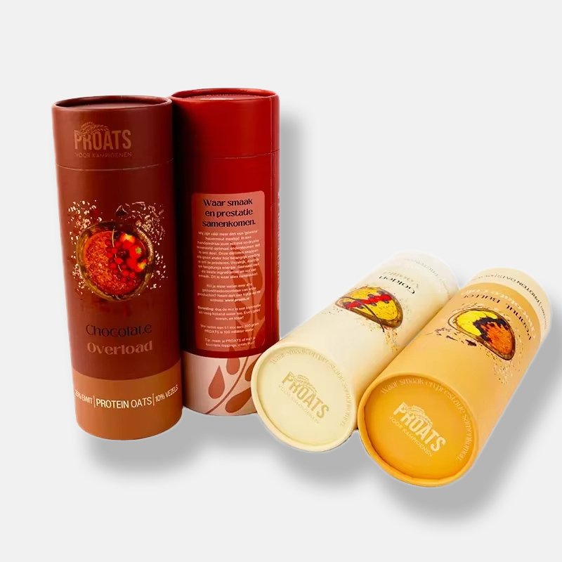 Food Kraft Paper Tube Packaging Customization