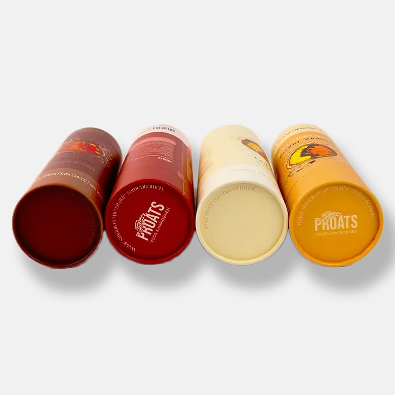 Food Kraft Paper Tube Packaging Customization
