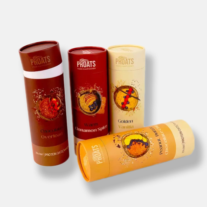 Food Kraft Paper Tube Packaging Customization