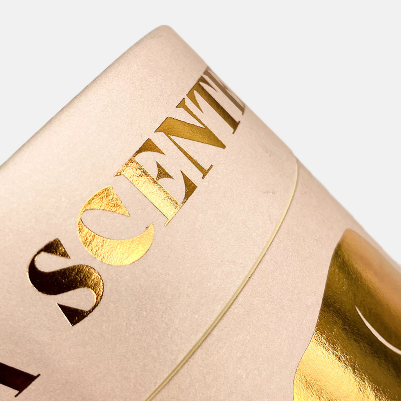 Gold Foil Paper Tube Packaging Manufacturer