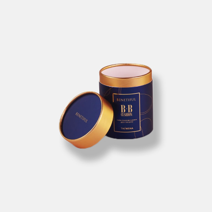 Gold Stamping Round Paper Tube Packaging Wholesale Manufacturer