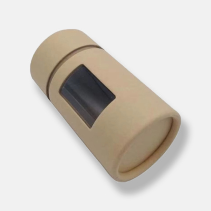 Kraft Paper Tube Packaging With Window Manufacturer