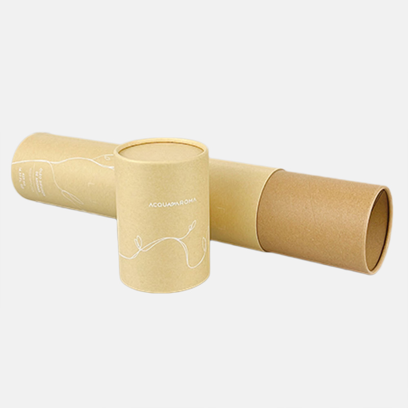 Kraft Custom Logo Poster Paper Tube Packaging Manufacturer