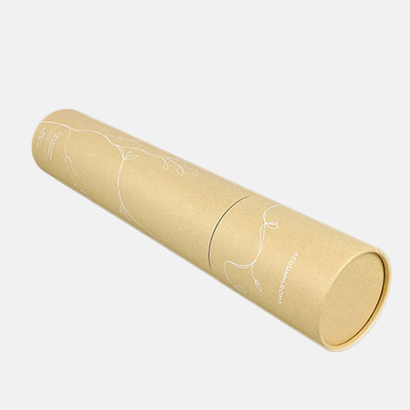 Kraft Custom Logo Poster Paper Tube Packaging Manufacturer