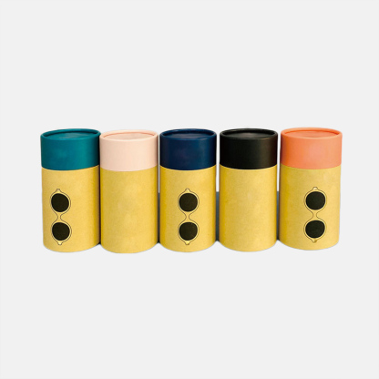 Kraft Paper Glasses Tube Packaging Wholesale