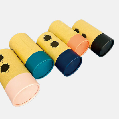 Kraft Paper Glasses Tube Packaging Wholesale