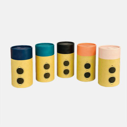 Kraft Paper Glasses Tube Packaging Wholesale