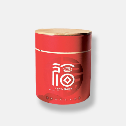 Large Diameter Snack Paper Tube with Wooden Cover Wholesale