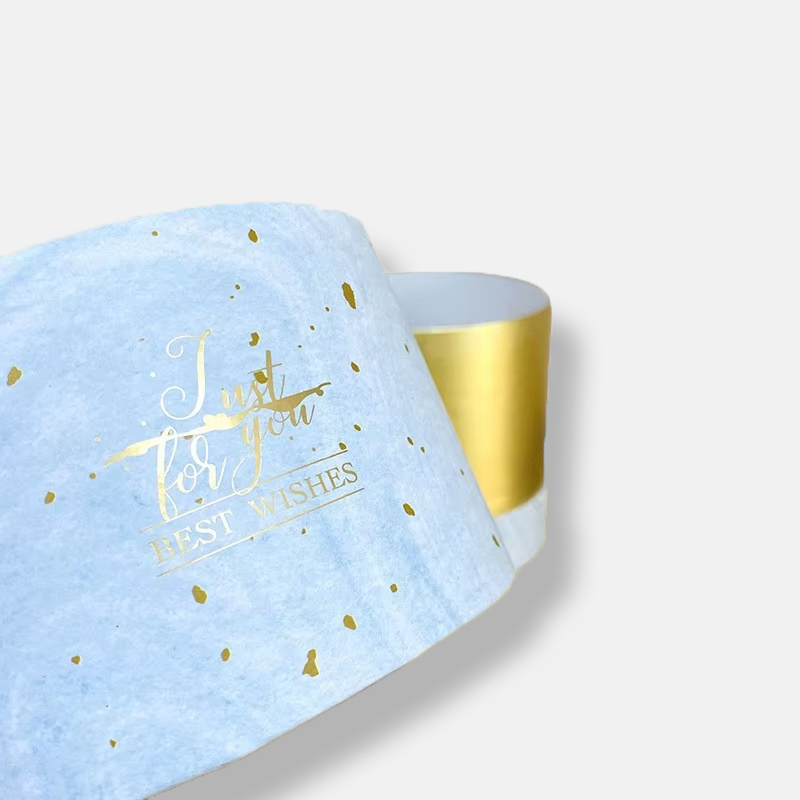 Luxury Round Paper Tube Packaging With Ribbon Supplier