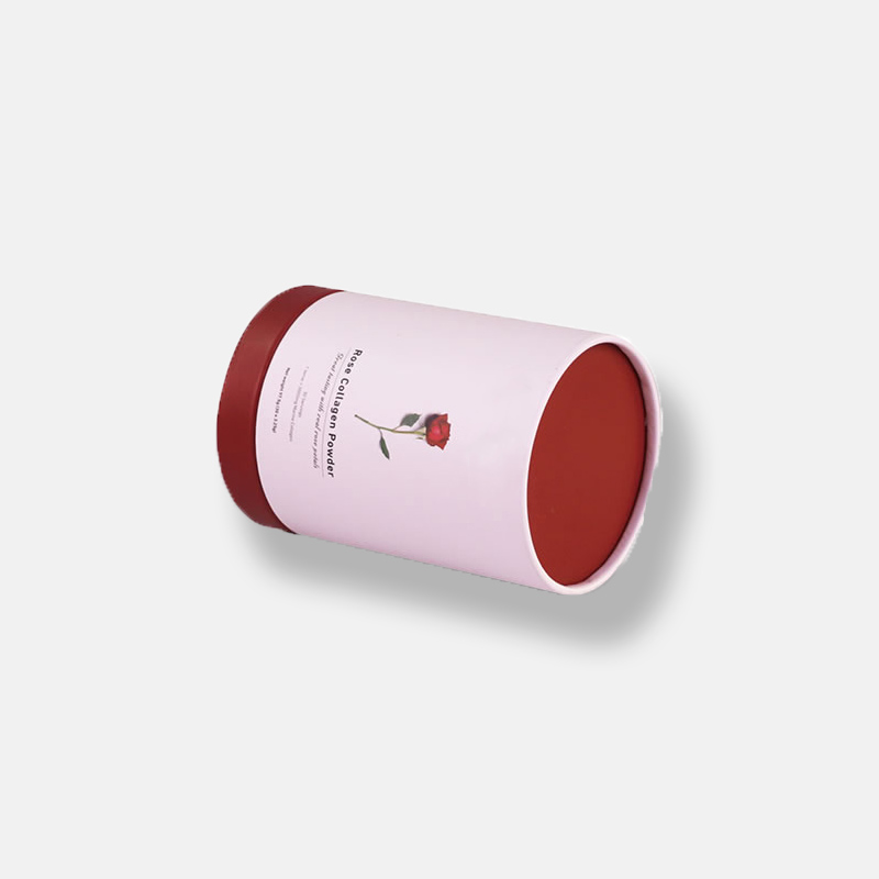 Matte Food Edge Curled Paper Tube Packaging Wholesale