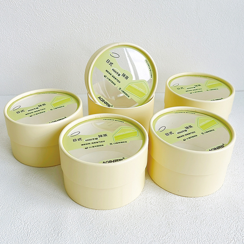 PET Cover Cake Paper Tube Packaging Wholesale