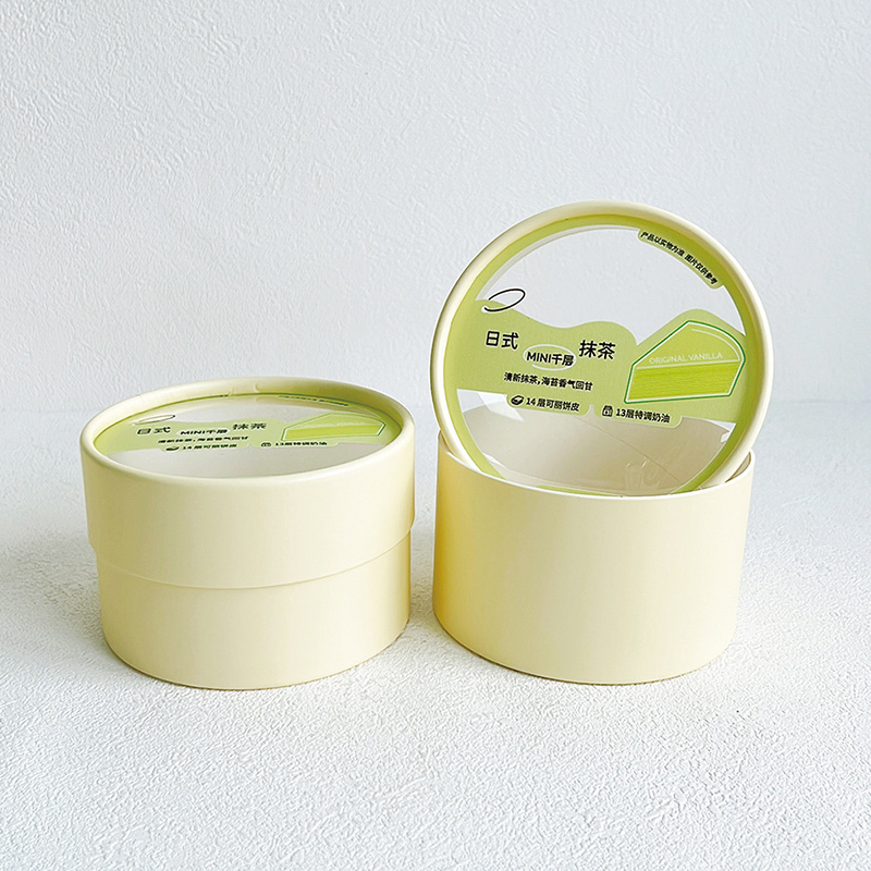 PET Cover Cake Paper Tube Packaging Wholesale