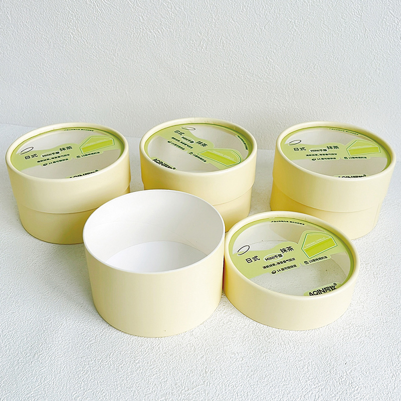 PET Cover Cake Paper Tube Packaging Wholesale