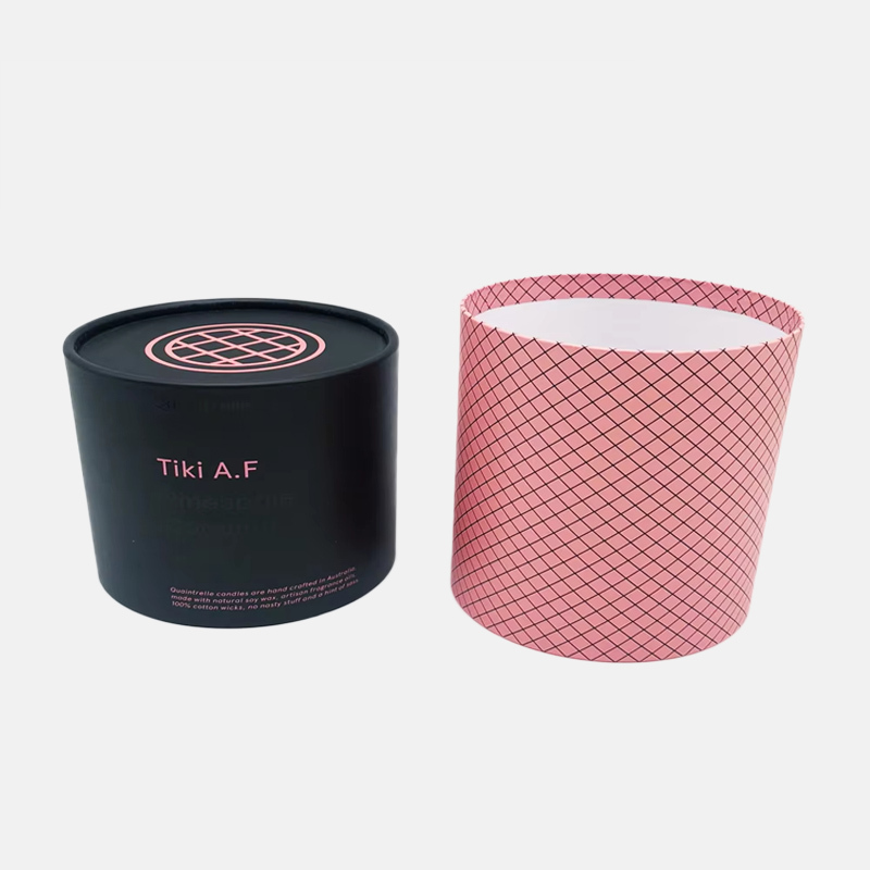 Partial UV Paper Tube Packaging Custom Wholesale