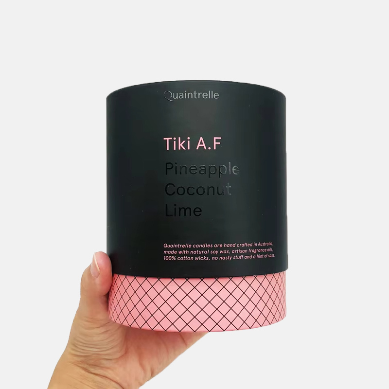 Partial UV Paper Tube Packaging Custom Wholesale