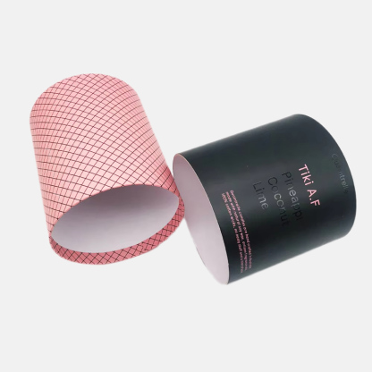 Partial UV Paper Tube Packaging Custom Wholesale