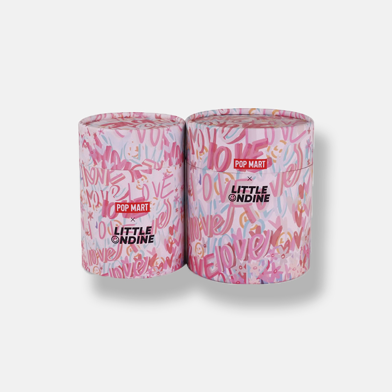 Pink Printed Paper Tube Packaging Custom Manufacturer