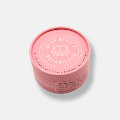 Pink Round Cosmetic Paper Tube Packaging Wholesale