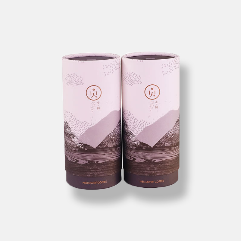 Printed Coffee Paper Tube Packaging Wholesale