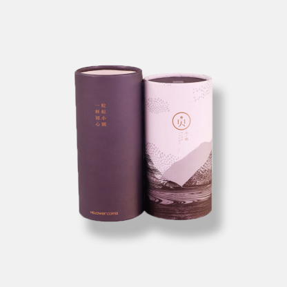 Printed Coffee Paper Tube Packaging Wholesale