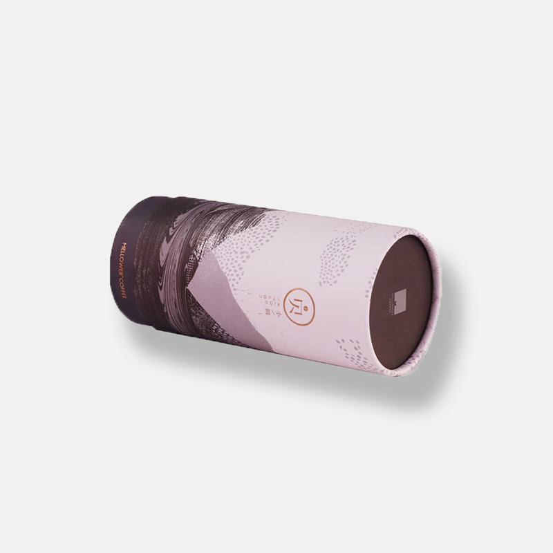 Printed Coffee Paper Tube Packaging Wholesale