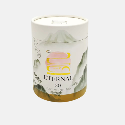 Recyclable Kraft Paper Tube Tea Packaging