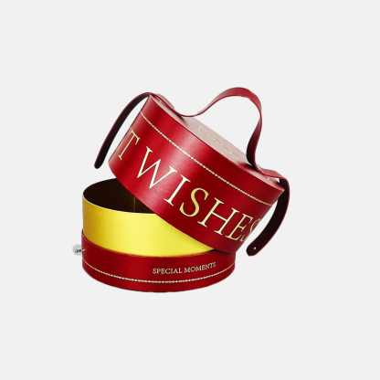 Red Paper Tube with Handle Manufacturer