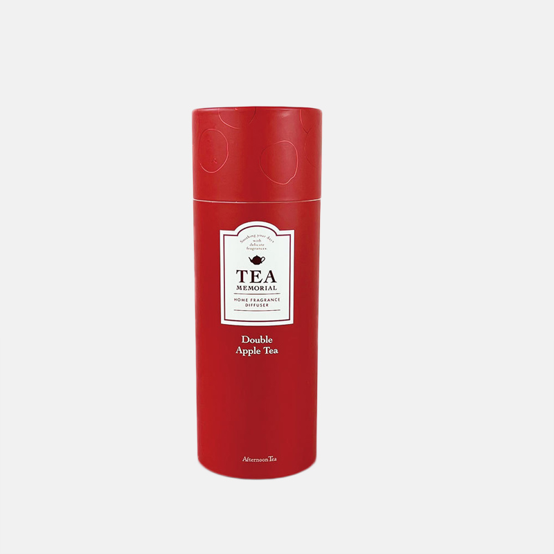 Red Hot Stamping Tea Paper Tube Packaging Wholesale