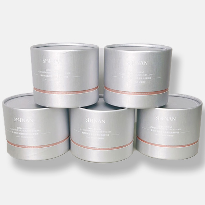 Silver Lined Cosmetic Cylindrical Paper Tube Supplier