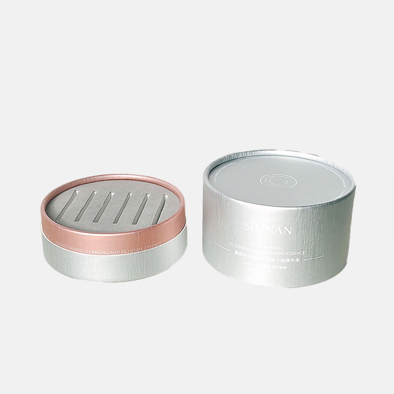 Silver Lined Cosmetic Cylindrical Paper Tube Supplier