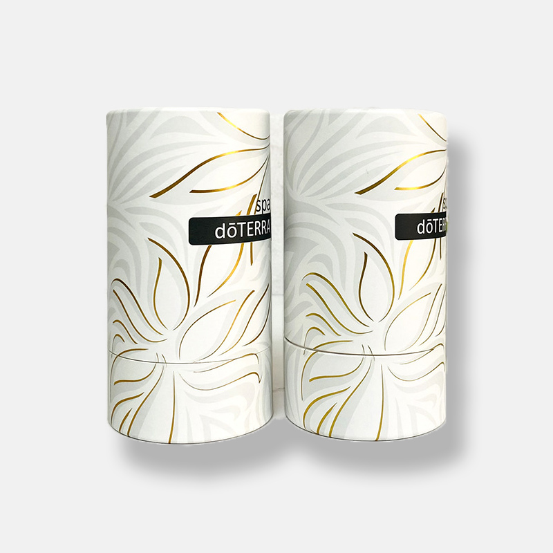 Spa Essential Oil Paper Tube Packaging Custom