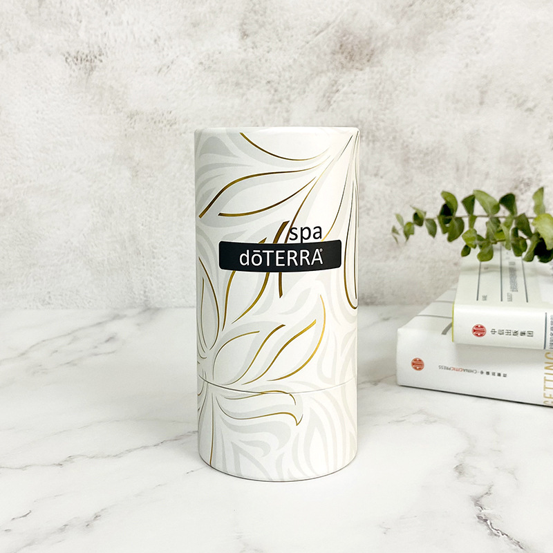 Spa Essential Oil Paper Tube Packaging Custom