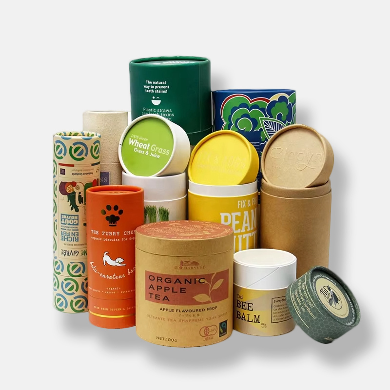 Tea Paper Tube Packaging Wholesale Customization