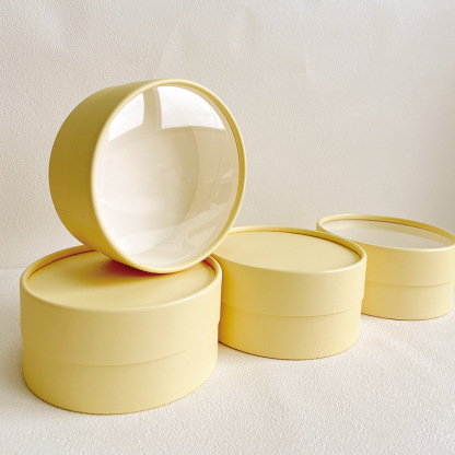 Transparent Cover Food Paper Tube Packaging Supplier