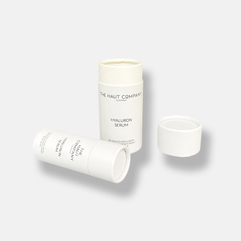 White Kraft Paper Tube Packaging Wholesale