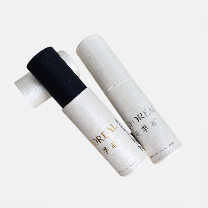 White Lipstick Paper Tube Custom Wholesale