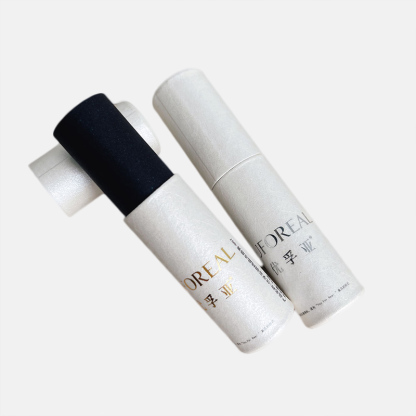 White Lipstick Paper Tube Custom Wholesale