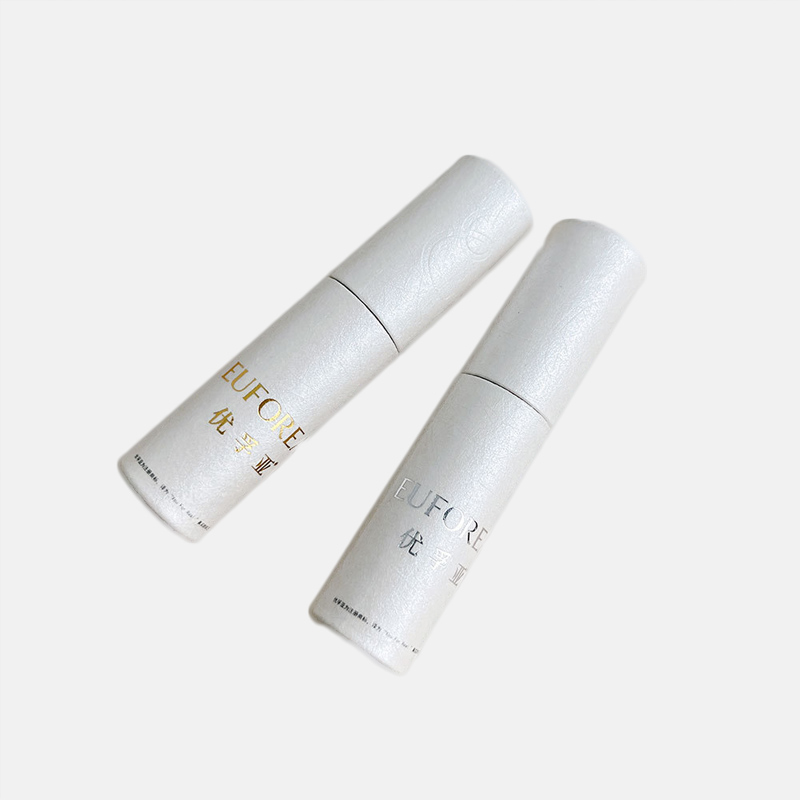 White Lipstick Paper Tube Custom Wholesale