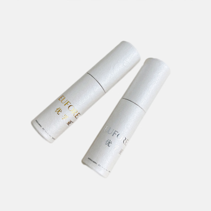 White Lipstick Paper Tube Custom Wholesale