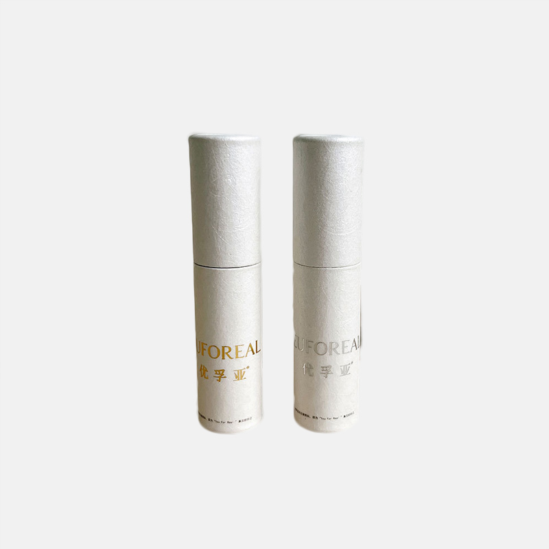 White Lipstick Paper Tube Custom Wholesale